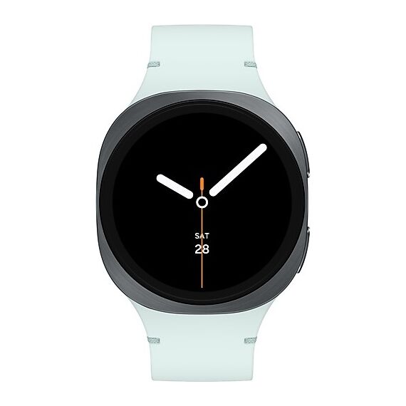 Galaxy Watch8 | 40 мм | 4G LTE | Graphite | Sport/Mint | S/M, Размер: 40 мм, Цвет: Graphite, Тип ремешка: Sport, Цвет ремешка: Mint, Размер ремешка: S/M, Подключение часов: Bluetooth / Wi-Fi + 4G LTE, изображение 2